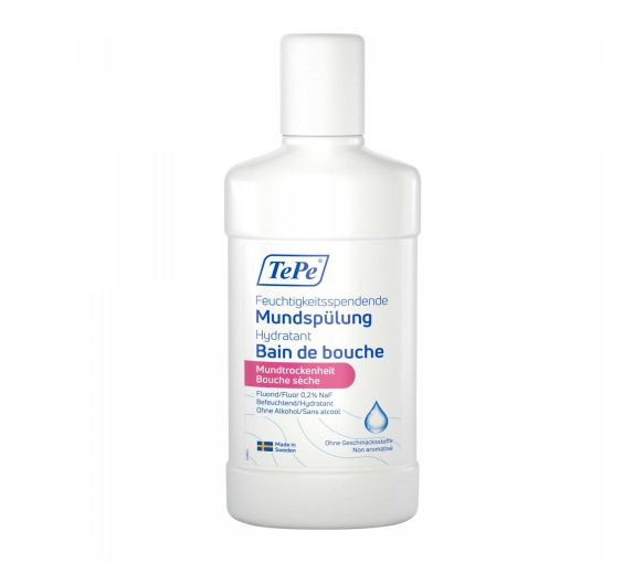 Hydratisierende Mundspülung für trockenen Mund TePe - Flasche mit 500 ml - image 1