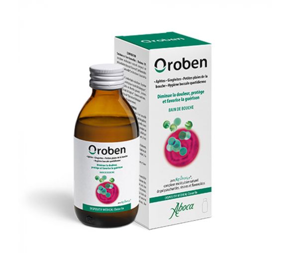 Mundspülung Oroben Aboca - Flasche mit 150 ml