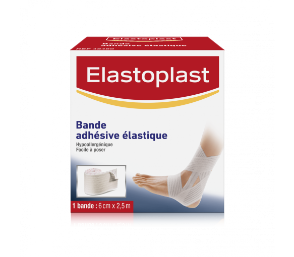 Elastoplast Sport elastische Bandage - Band von 6 cm x 2,5 cm