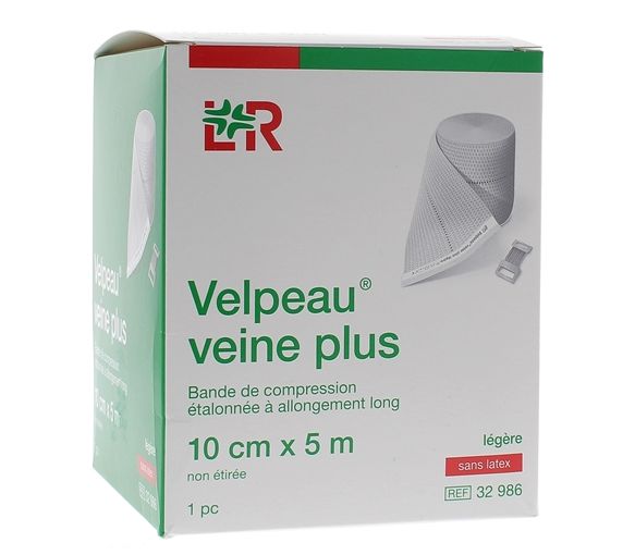 Kompressionsbandage für Venen, leichter ohne Latex Velpeau - 1 Band 10cmx5m