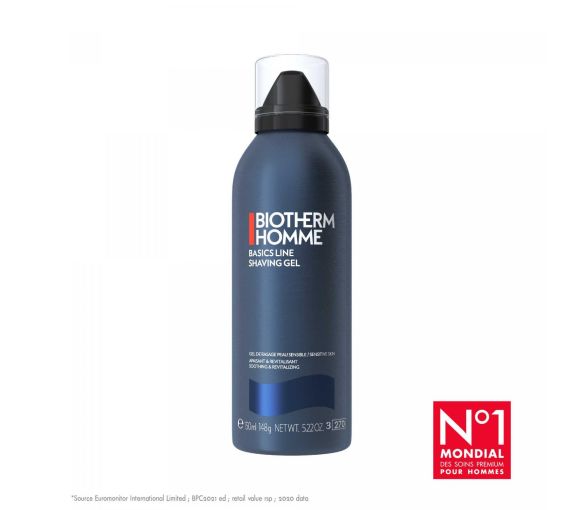 Basics line Rasiergel Biotherm Homme - Flasche mit 150ml - image 1