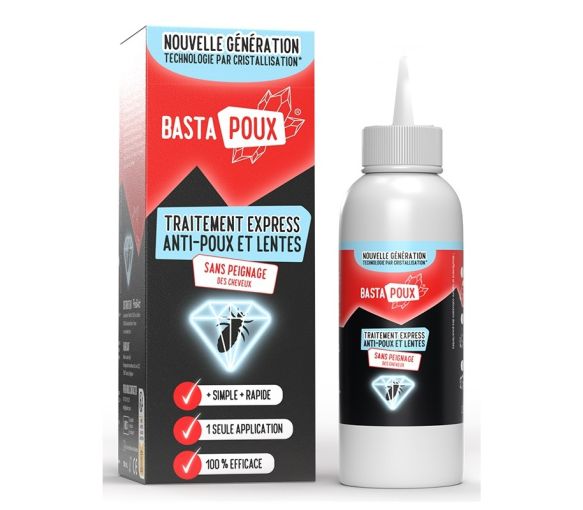 Bastapoux Expressbehandlung gegen Läuse und Nissen PediAct - Flasche mit 100 ml