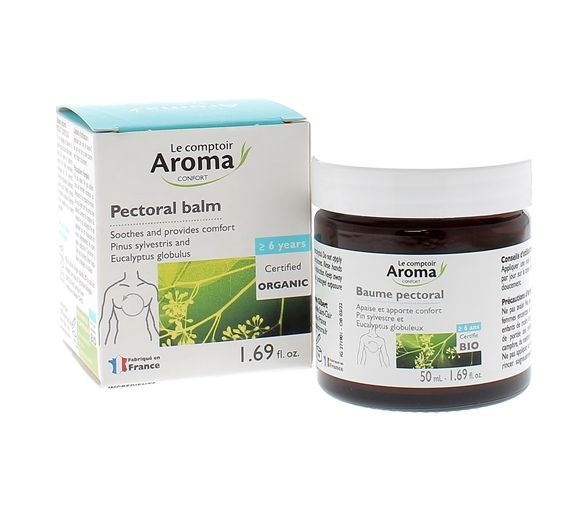 Bio Brustbalsam Le Comptoir Aroma - 50 ml Topf