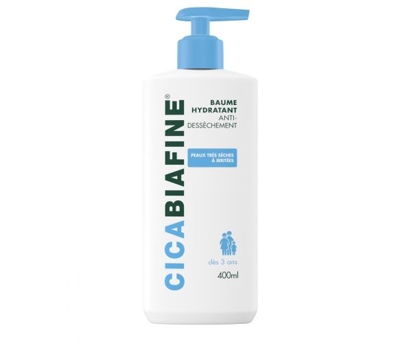 Tägliche feuchtigkeitsspendende Körpercreme Cicabiafine - Pumpflasche mit 400 ml - image 1