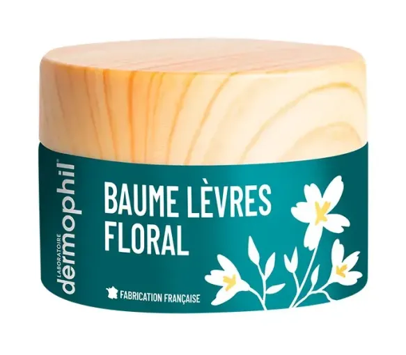 Blüten Lippenbalsam Dermophil - 15g Tiegel