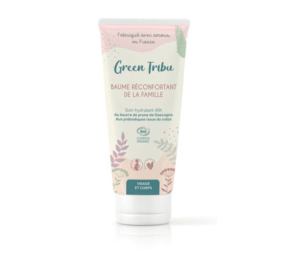 Beruhigender Balsam aus der Bio-Familie Green Tribu - Tube mit 200 ml