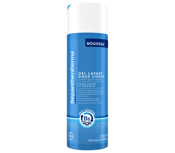 BepanthenDerma Gel Waschmittel Sanft für den Körper 200 ml Für trockene und empfindliche Haut - image 1