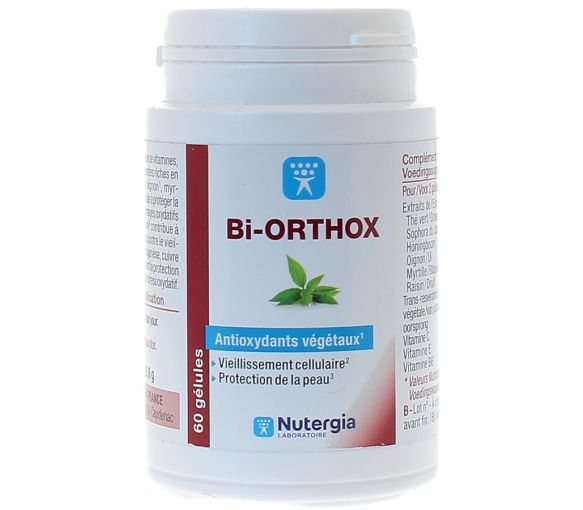 Bi-orthox Nutergia - Packung mit 60 Kapseln