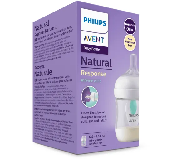 Natural Response Kunststoffflasche AirFree Avent - Flasche mit 125 ml - image 1