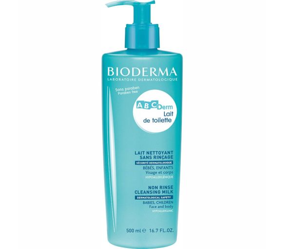 ABCDerm Reinigungswasser ohne Abspülen Bioderma - Flasche mit 500 ml - image 1