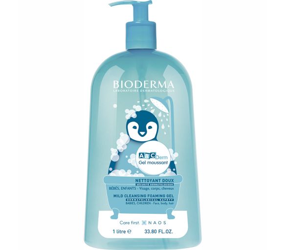 ABCDerm Schaumgel Bioderma - Flasche mit 1L - image 1