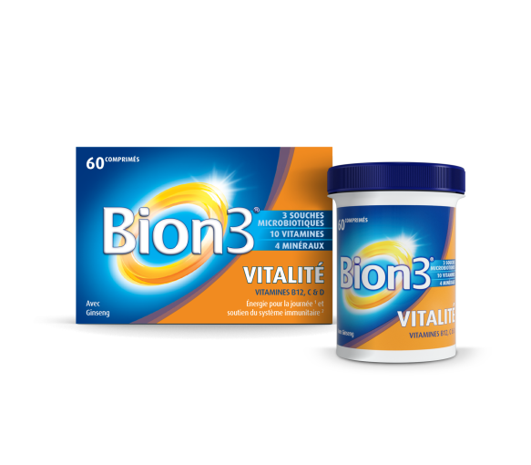 Bion3 Vitalität gegen Müdigkeit - Packung mit 60 Tabletten - image 1