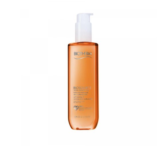 Biosource Selbstschäumendes Öl Total Renew Biotherm - Pumpflasche mit 200 ml - image 1