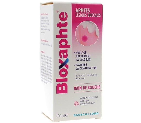 Bioxaphte Mundspülung Bausch Lomb - Flasche mit 100 ml