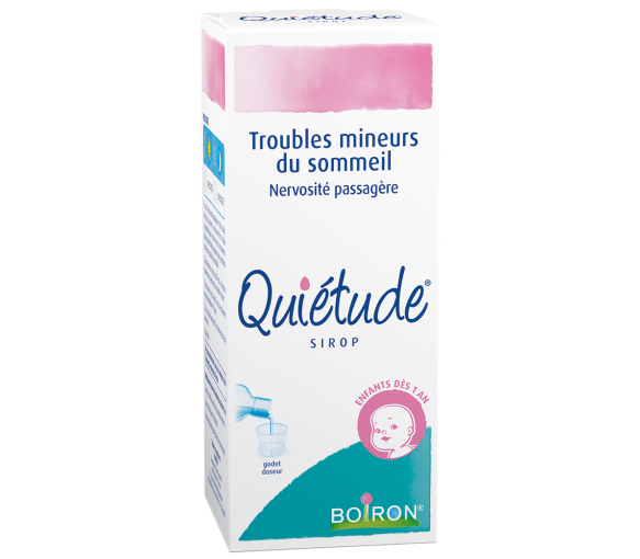 Quietude Sirup Boiron bei leichten Schlafstörungen Boiron - Flasche mit 200 ml