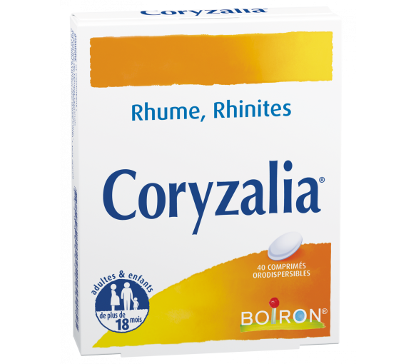 Coryzalia orodispersible Tabletten - Packung mit 40 Tabletten