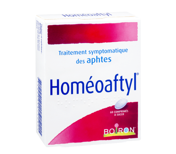 Homéoaftyl Lutschtabletten Boiron - Packung mit 60 Tabletten