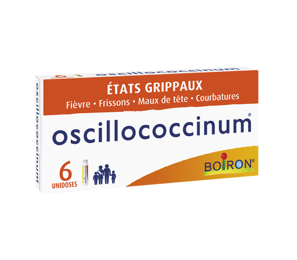 Oscillococcinum Dosis bei grippeähnlichen Zuständen Boiron - Packung mit 6 Dosen