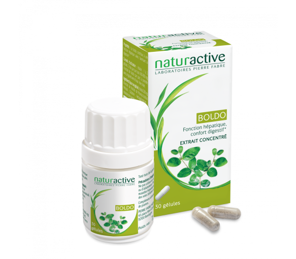 Boldo Naturactive - Packung mit 30 Kapseln