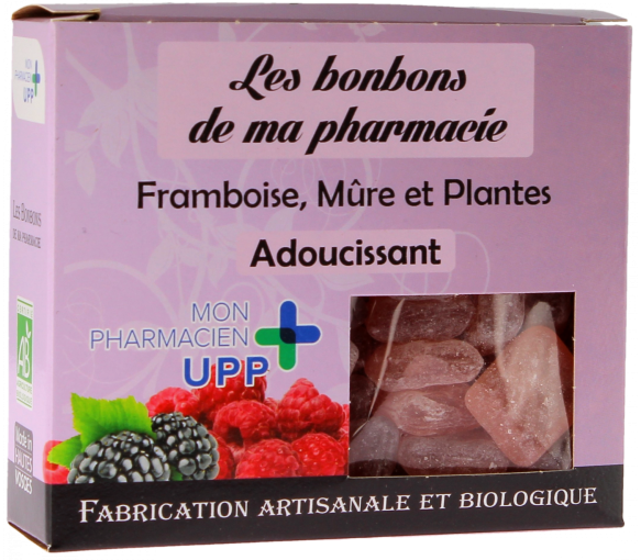 Himbeere-Brombeere & beruhigende Pflanzen Bonbons aus meiner Apotheke - 130g Dose - image 1