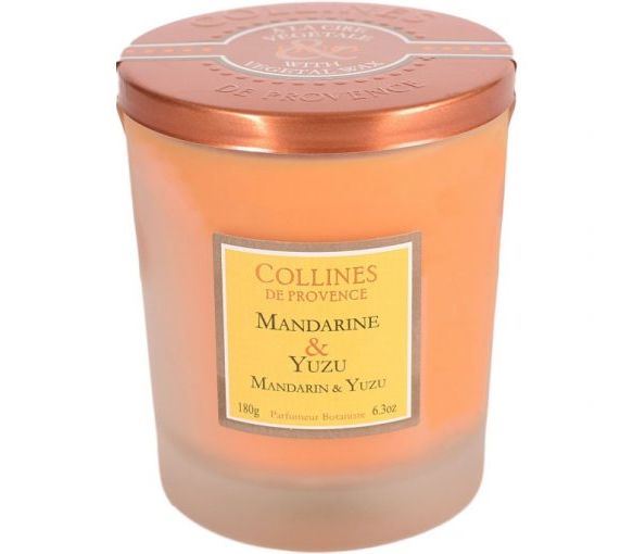 Duftkerze Mandarine & Yuzu Collines de Provence - Kerze von 180g
