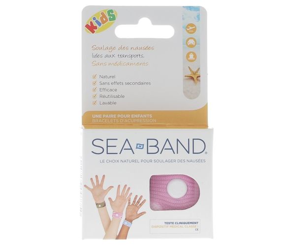 Armband Sea Band Kinder rosa - Box mit 2 Armbändern