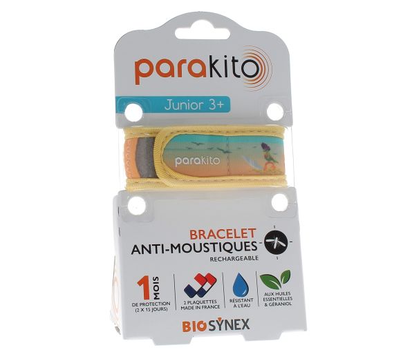 Wiederaufladbares Anti-Mücken-Armband Junior Piraten Para Kito - 1 Armband + 2 Nachfüllungen