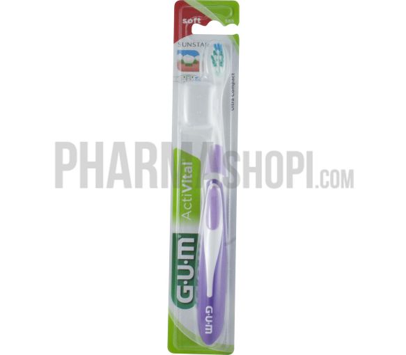 Aktivital GUM weiche Zahnbürste - eine Zahnbürste