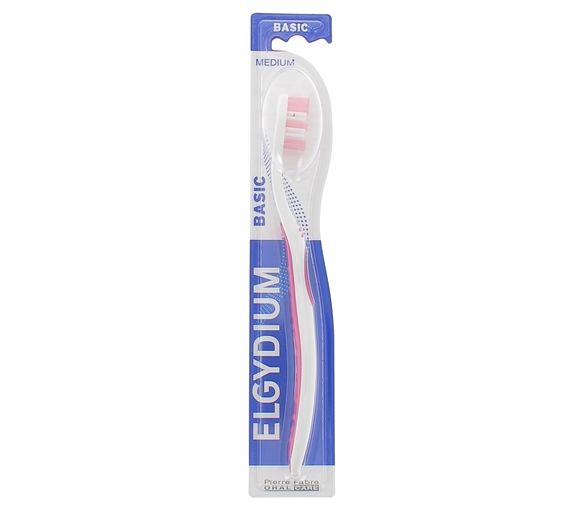 Zahnbürste Basic Medium Elgydium - eine Zahnbürste
