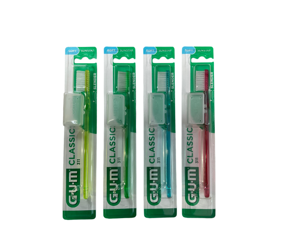 Zahnbürste Classic 311 weich GUM - eine Zahnbürste