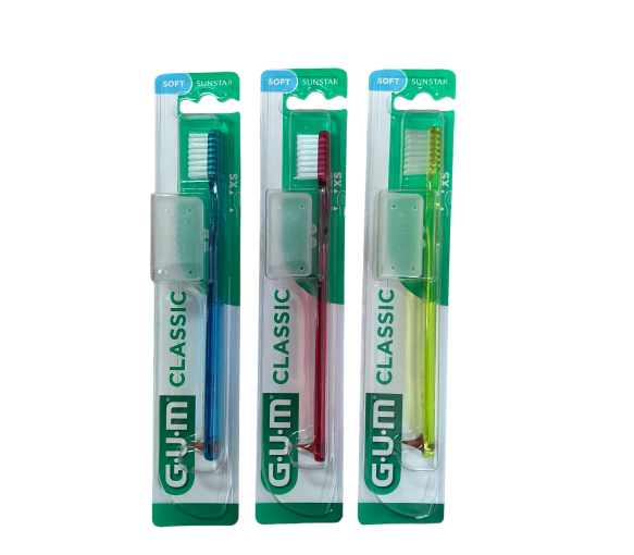 Zahnbürste Classic 407 weich GUM - eine Zahnbürste