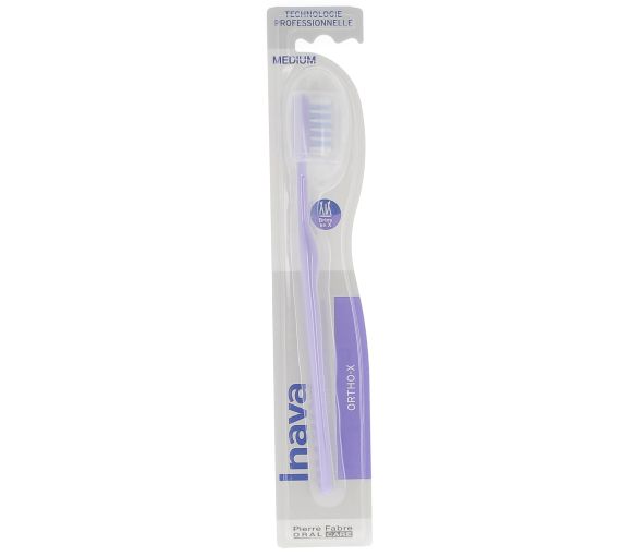 Zahnbürste Ortho-X Medium Inava - 1 Zahnbürste