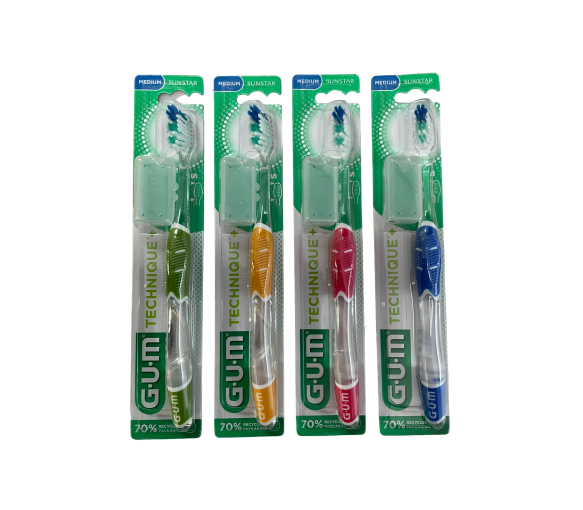 Zahnbürste Technik+ medium GUM - eine Zahnbürste - image 1