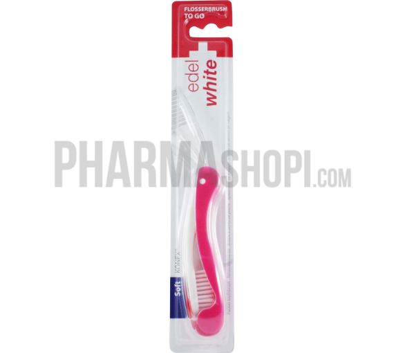 Reisezahnbürste konex soft Edel weiß - 1 Zahnbürste