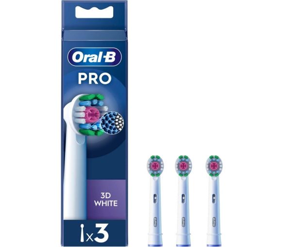 Brossetten Pro 3D White Oral-B - 3 Brossetten - image 1