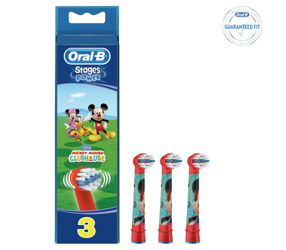 Ersatzbürsten Disney Stages Power Oral-B - 3 Bürsten - image 1