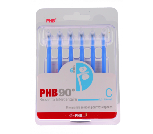 Interdentalbürsten Phb 90° C 1.3 Crinex - Packung mit 6 Bürsten - image 1