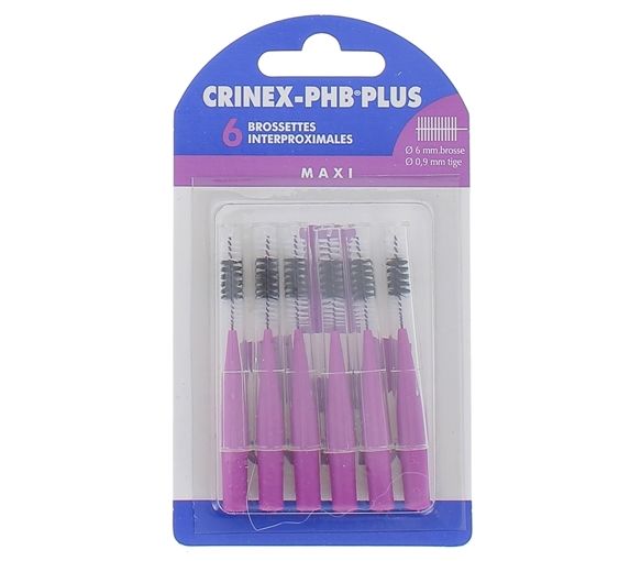 Maxi Interdentalbürsten phb plus Crinex - 6 Bürsten