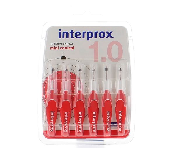 Minikegel Interdentalbürsten Interprox - 6 Bürsten