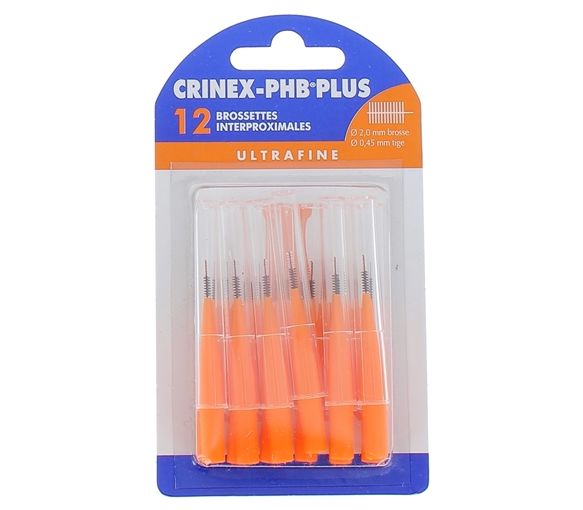 Ultrafeine Interdentalbürsten phb plus Crinex - 12 Bürsten