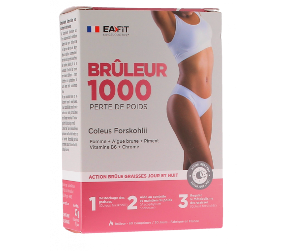 Eafit 1000 Gewichtsverlust Burner - Packung mit 60 Tabletten - image 1