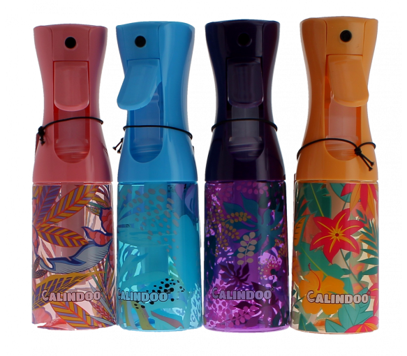 Wiederaufladbarer Wasserzerstäuber mit Mustern Calindoo - 200ml Zerstäuber