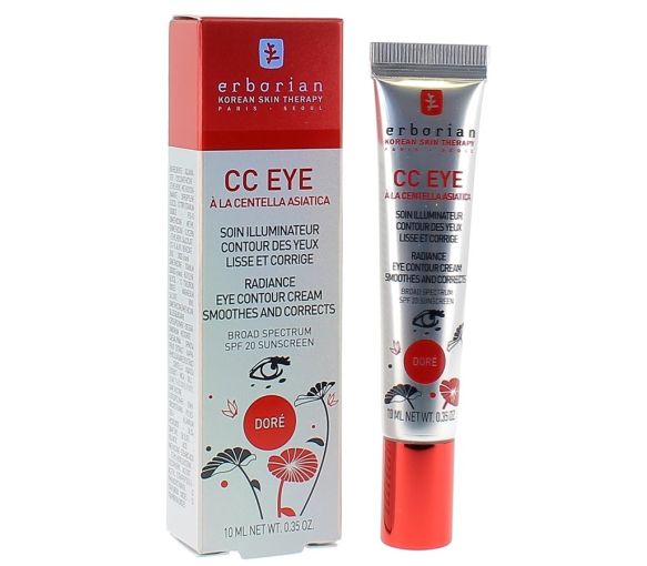 CC Eye Aufhellende Augenpflege Erborian - Farbton: Gold - Tube mit 10 ml