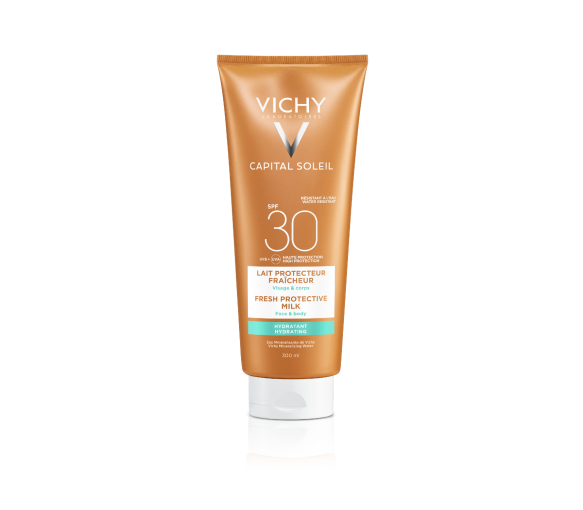 Capital Soleil Schutzmilch Frische SPF30+ Vichy - Tube mit 300 ml - image 1