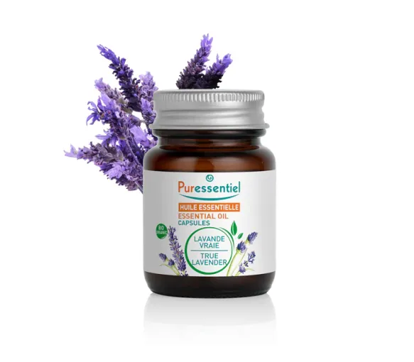Bio Lavendelöl-Kapseln Puressentiel - 60 Kapseln pro Packung - image 1