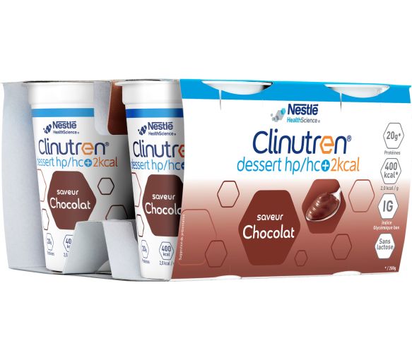 Clinutren Schokoladengeschmack HP/HC + Nestlé - 4x200ml Packung - image 1