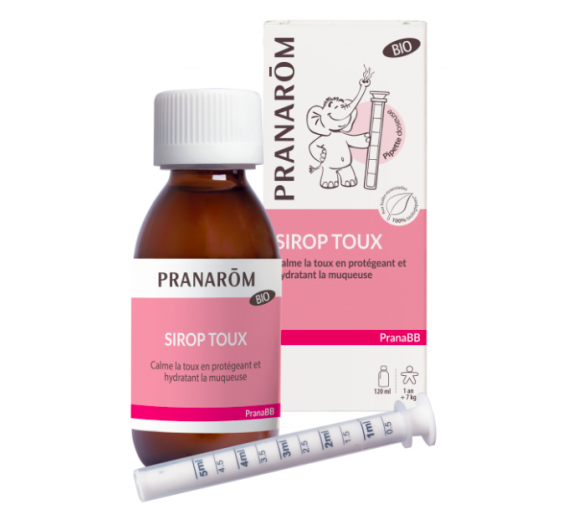 PranaBB Bio Hustensirup Pranarôm - Flasche mit 120 ml