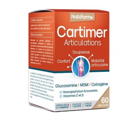 Cartimer Gelenk Nat&Form - Dose mit 60 Kapseln