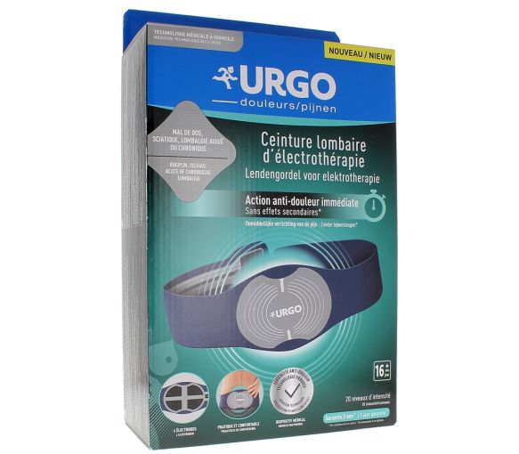 Lendenwirbel-Elektrotherapie-Gürtel Urgo - ein Gürtel