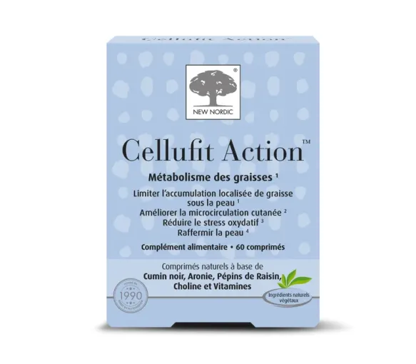 Cellufit Stoffwechsel von Fetten New Nordic - Packung mit 60 Tabletten - image 1